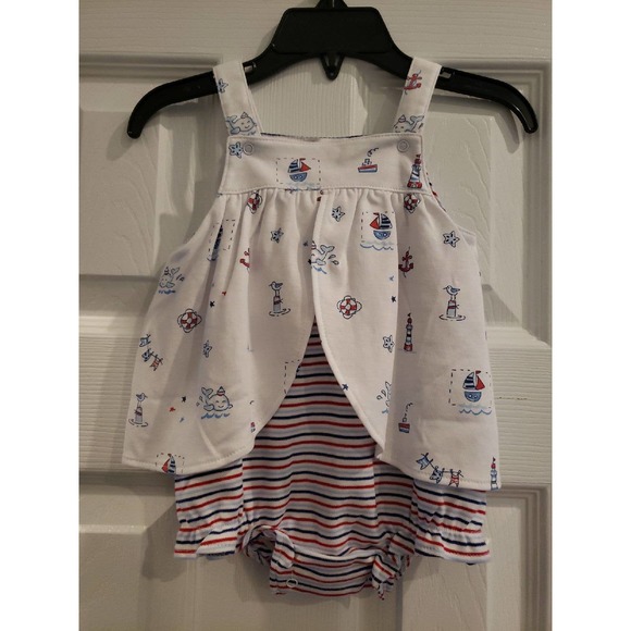 Kissy Kissy One Pieces 36m Kissy Kissy Nautical Onesie Poshmark